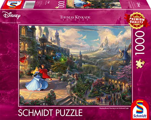 schmidt-thomas-kinkade-disney-dornr-schen-puzzle-1000-teile image 8