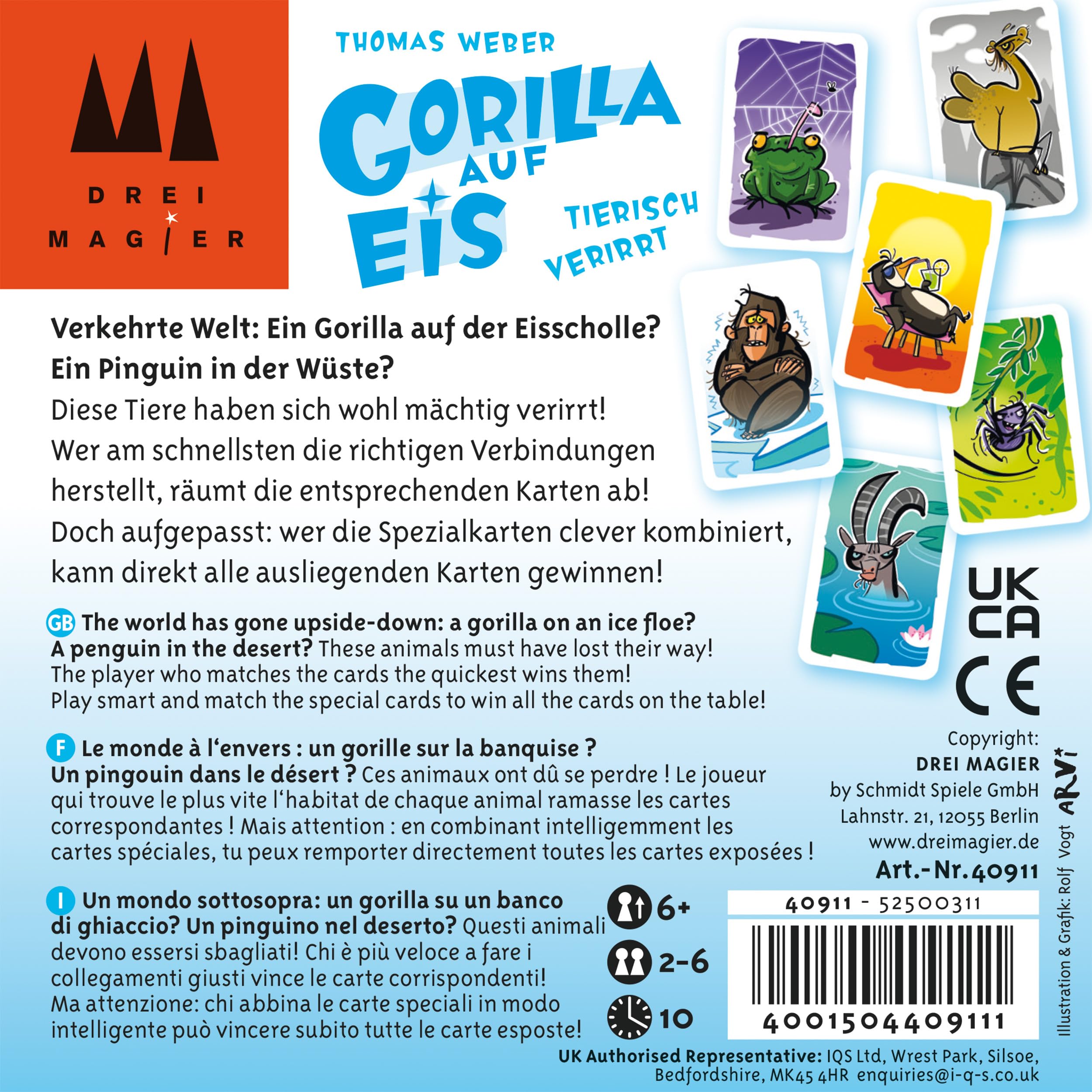 schmidt-gorilla-auf-eis-reaktionsspiel-ab-6-jahren-2-6-spieler image 2