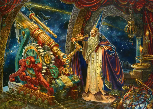 schmidt-der-astronom-puzzle-1000-teile-69-3x49-3-cm-premium image 1