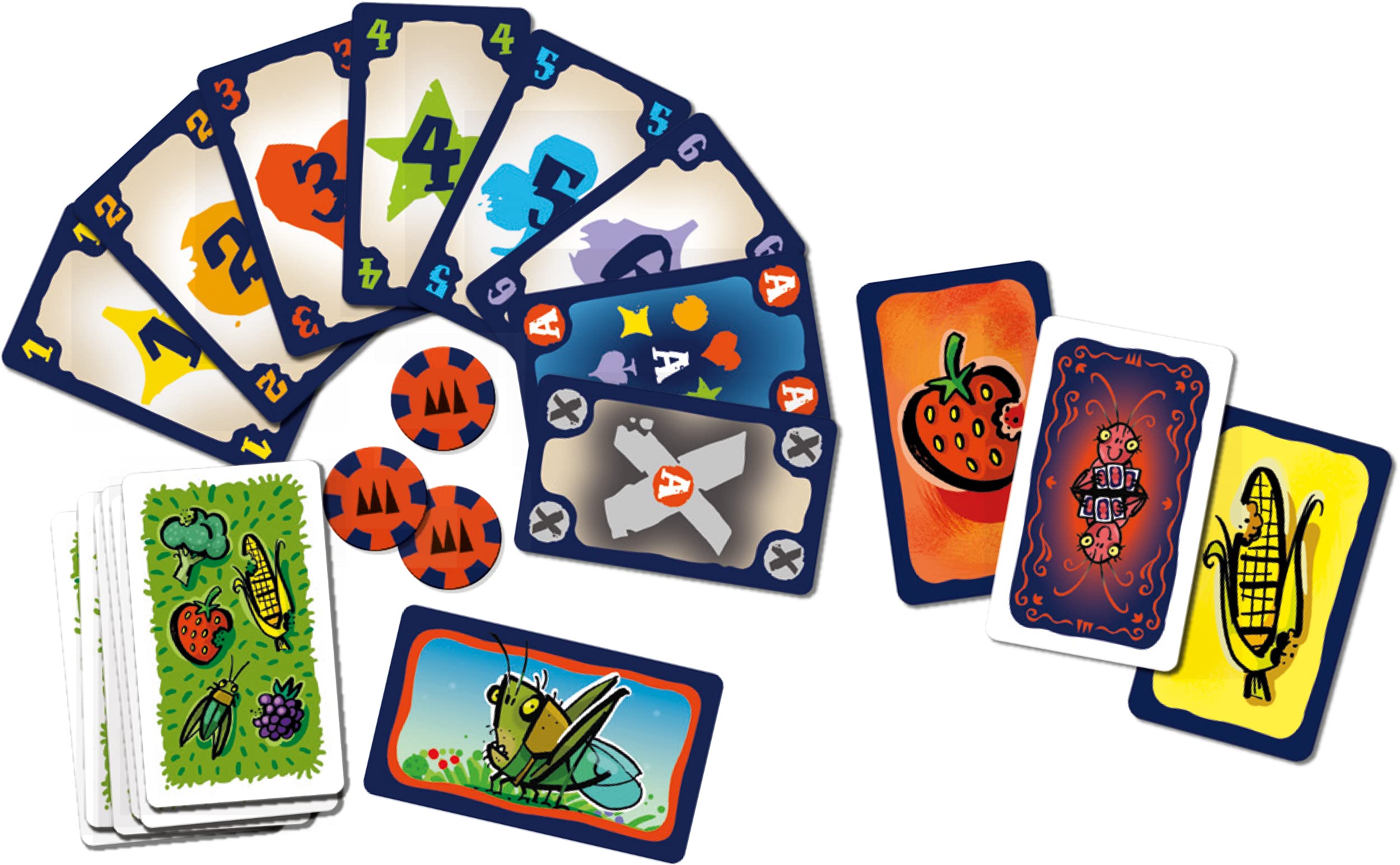 schmidt-spiele-kakerlakenpoker-heuschrecken-poker-kartenspiel-2-4-spieler image 2