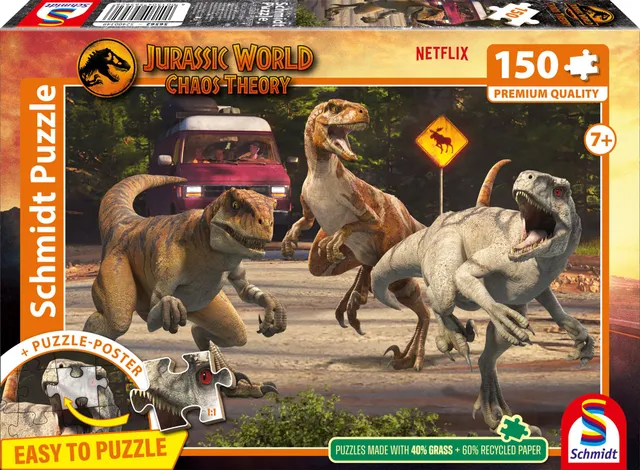 schmidt-spiele-jurassic-world-56562-kinderpuzzle-150-teile image 1