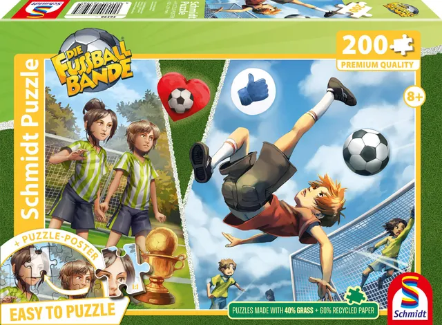 schmidt-56598-fussballbande-kinderpuzzle-200-teile-ab-8-jahren image 1