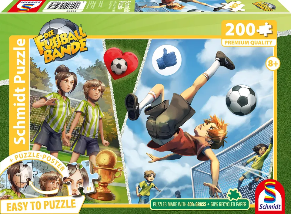 schmidt-56598-fussballbande-kinderpuzzle-200-teile-ab-8-jahren image 1