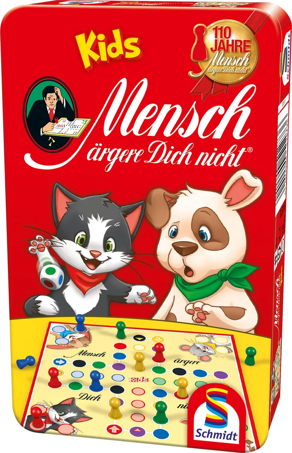 schmidt-spiele-mensch-rgere-dich-nicht-kids-metalldose image 1