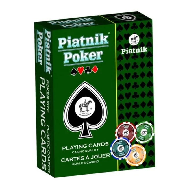 piatnik-megatrumpf-pro-poker-spielkarten-gr-n-mit-kartonetui image 1