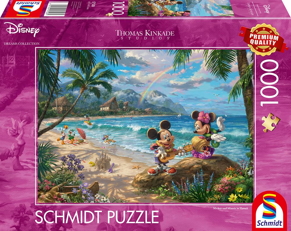 schmidt-thomas-kinkade-57528-disney-puzzle-1000-teile-hawaii image 4