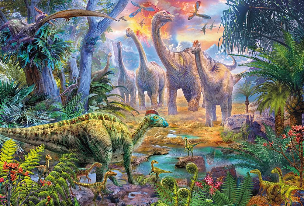 schmidt-spiele-dinosaurs-56495-kinderpuzzle-metallkoffer image 6