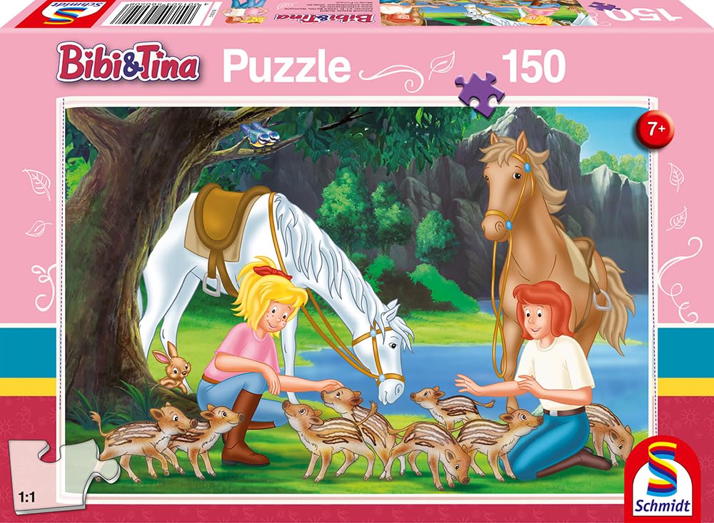 schmidt-spiele-bibi-tina-kinderpuzzle-150-teile-steinbruch image 4