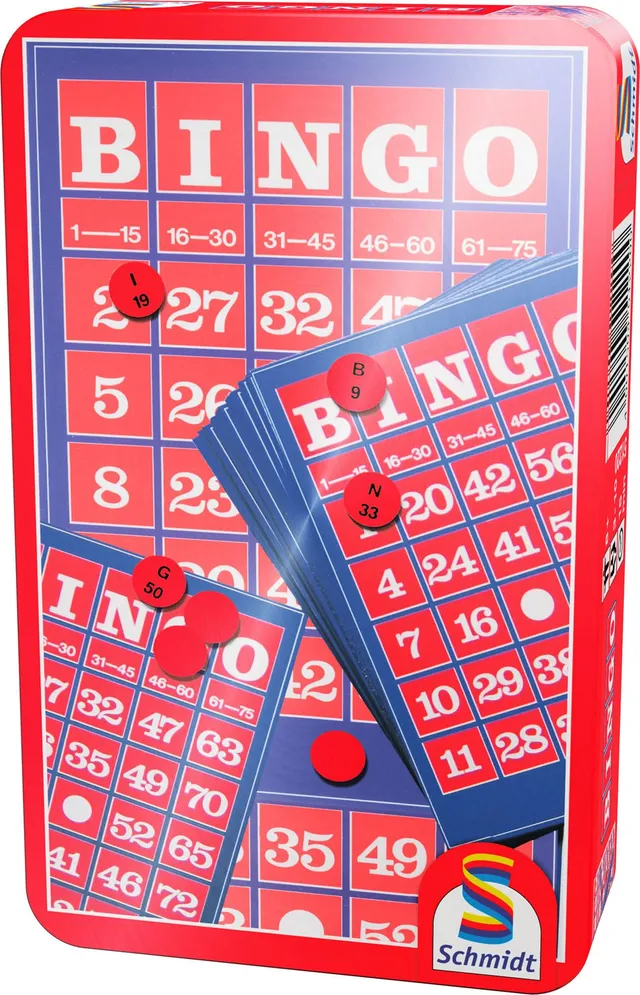 schmidt-spiele-classic-line-bingo-51220-metalldose-ab-8-jahren image 1