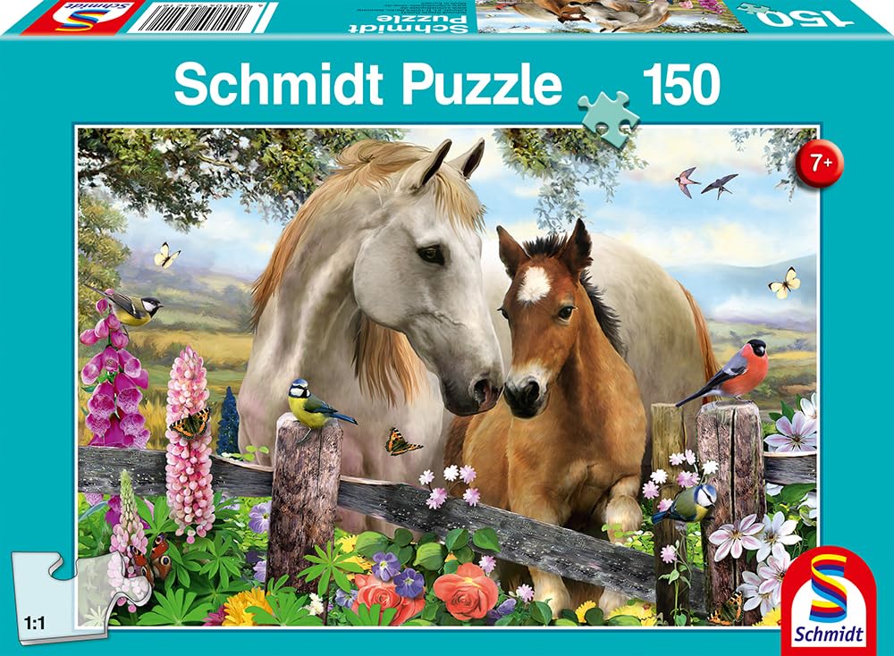 schmidt-thomas-kinkade-stute-und-fohlen-puzzle-150-teile image 4