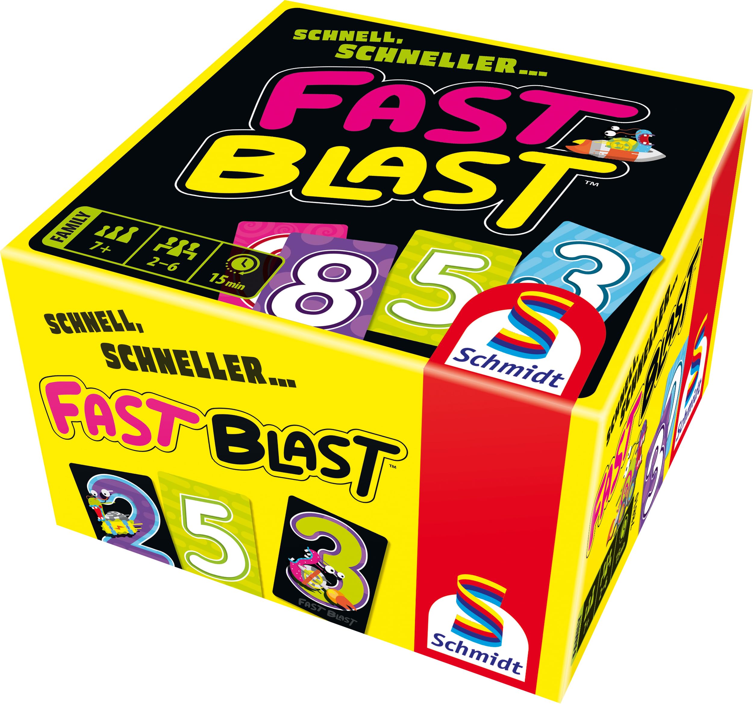 schmidt-spiele-fast-blast-78810-kartenspiel-2-6-spieler-ab-7 image 2