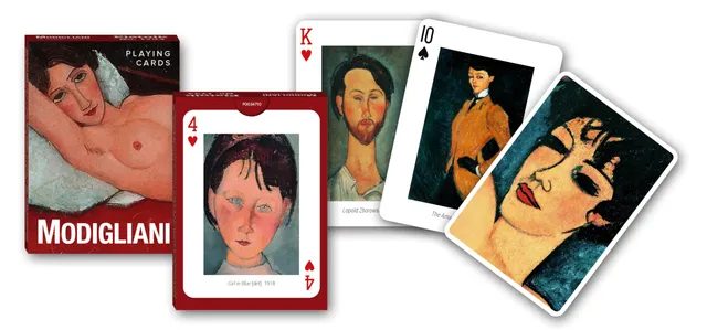 piatnik-modigliani-173417-kartenspiel-55-blatt image 1