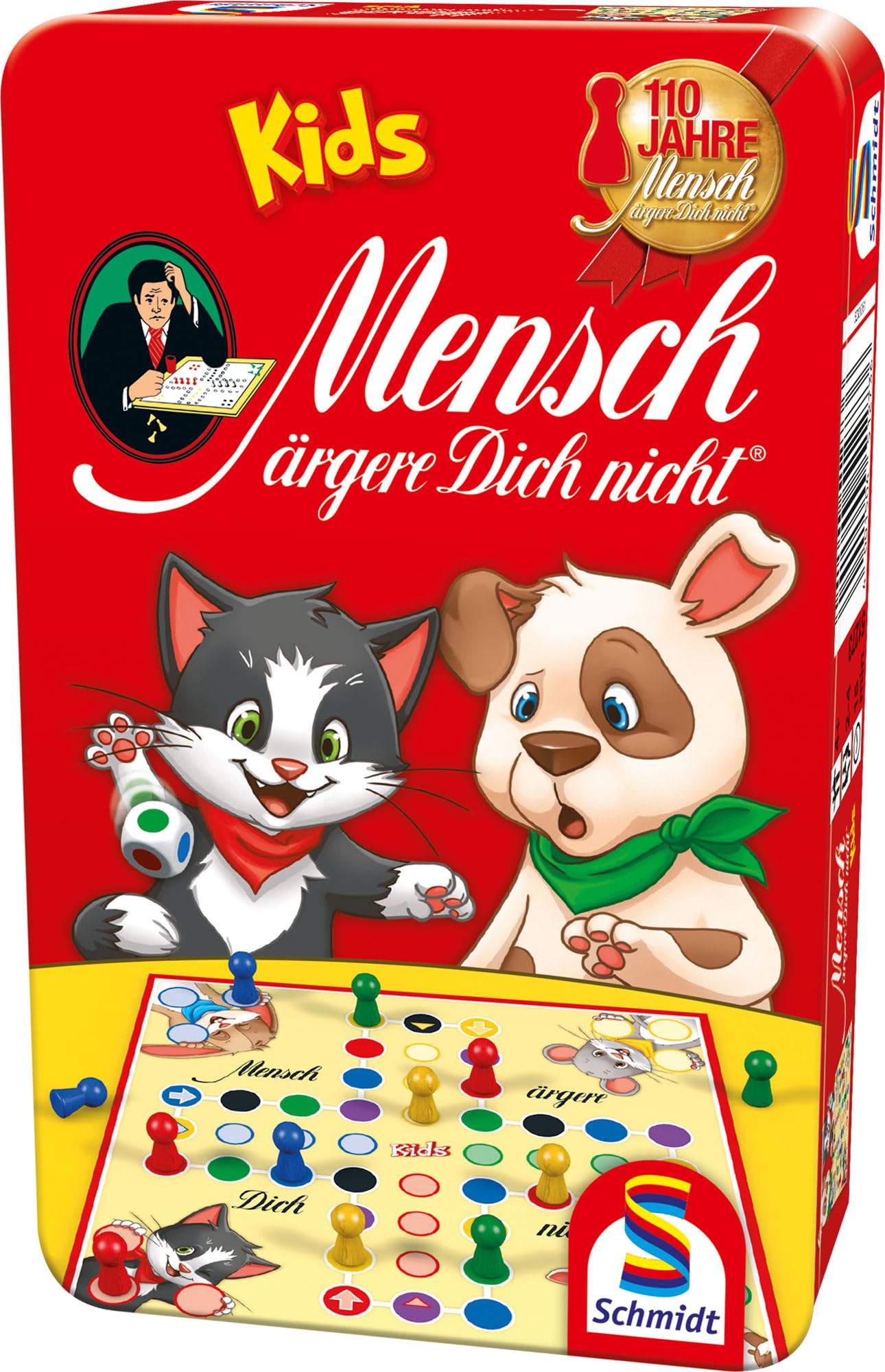 schmidt-spiele-mensch-rgere-dich-nicht-kids-metalldose image 1