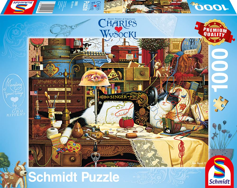 schmidt-spiele-maggie-die-chaotin-puzzle-1000-teile-ab-12-jahren image 4