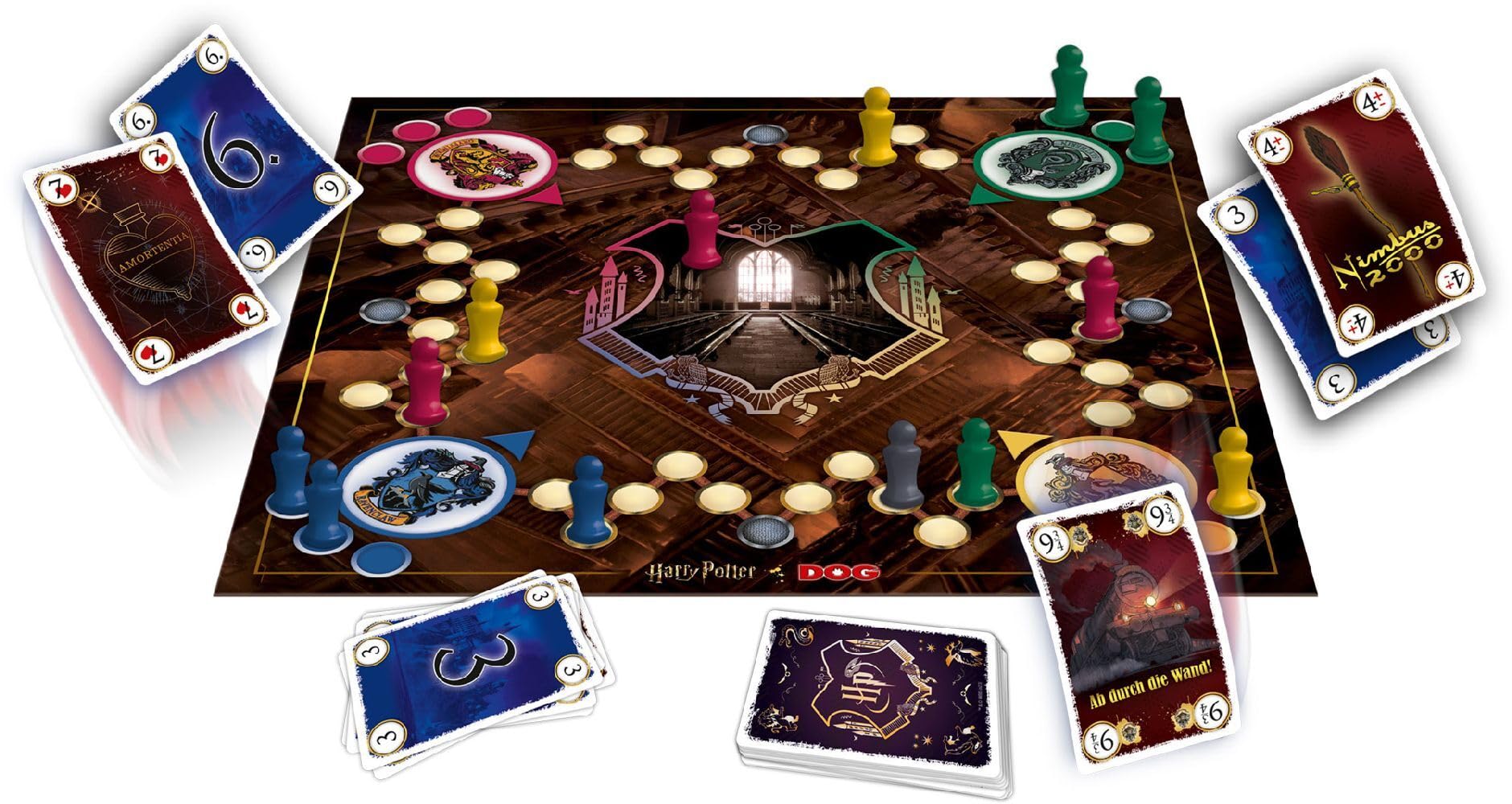 schmidt-spiele-dog-harry-potter-familienspiel-2-4-spieler-ab-8-jahren image 3