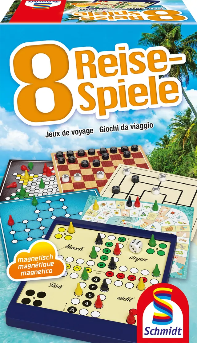 schmidt-spiele-classic-line-8-reise-spiele-49102-magnetisch image 1