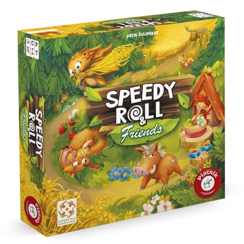 piatnik-speedy-roll-friends-brettspiel-igel-rennen-kooperativ image 4
