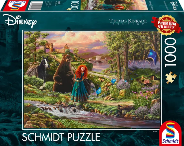 schmidt-thomas-kinkade-disney-merida-puzzle-1000-teile image 1