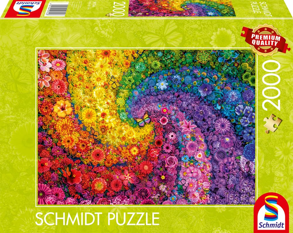 schmidt-classic-line-kunterbunter-bl-tenwirbel-2000-teile-puzzle image 4