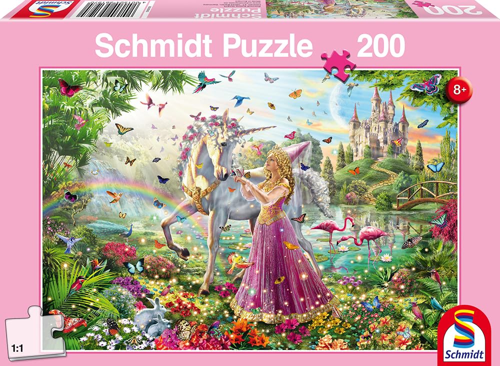 schmidt-thomas-kinkade-fee-zauberwald-puzzle-200-teile image 3