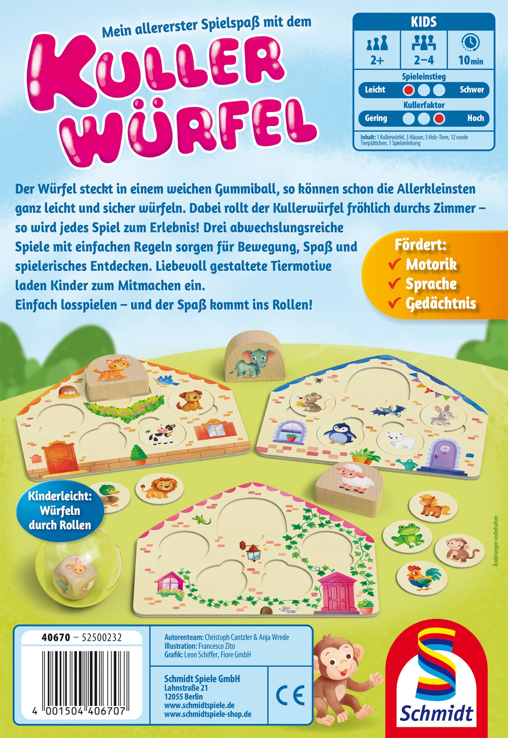 schmidt-spiele-geistertreppe-40670-kullerw-rfel-kinderspiel-ab-2-jahren image 2