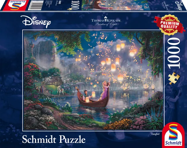 schmidt-spiele-thomas-kinkade-rapunzel-puzzle-1000-teile image 1