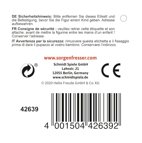 schmidt-spiele-sorgenfresser-crabbi-pl-schfigur-23-5-cm-edition-ahoi image 4