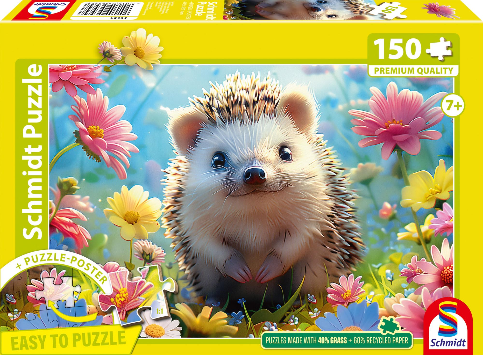 schmidt-spiele-56584-igelchen-kinderpuzzle-150-teile-ab-7-jahren image 4