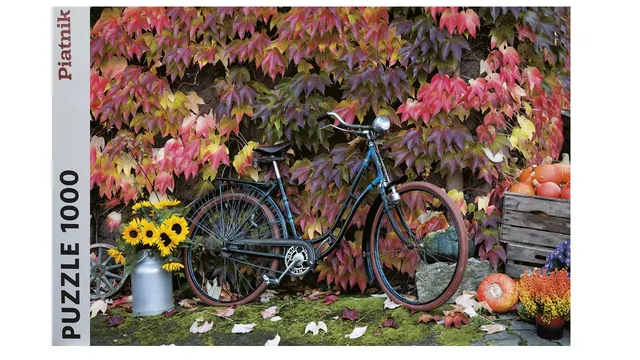 piatnik-55882-herbst-retrofahrrad-puzzle-1000-teile image 1