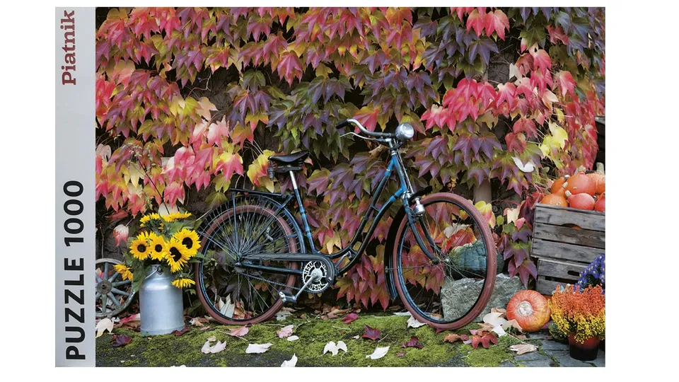 piatnik-55882-herbst-retrofahrrad-puzzle-1000-teile image 1
