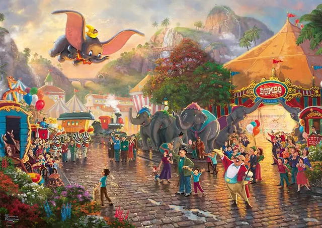 schmidt-thomas-kinkade-disney-dumbo-puzzle-1000-teile image 1