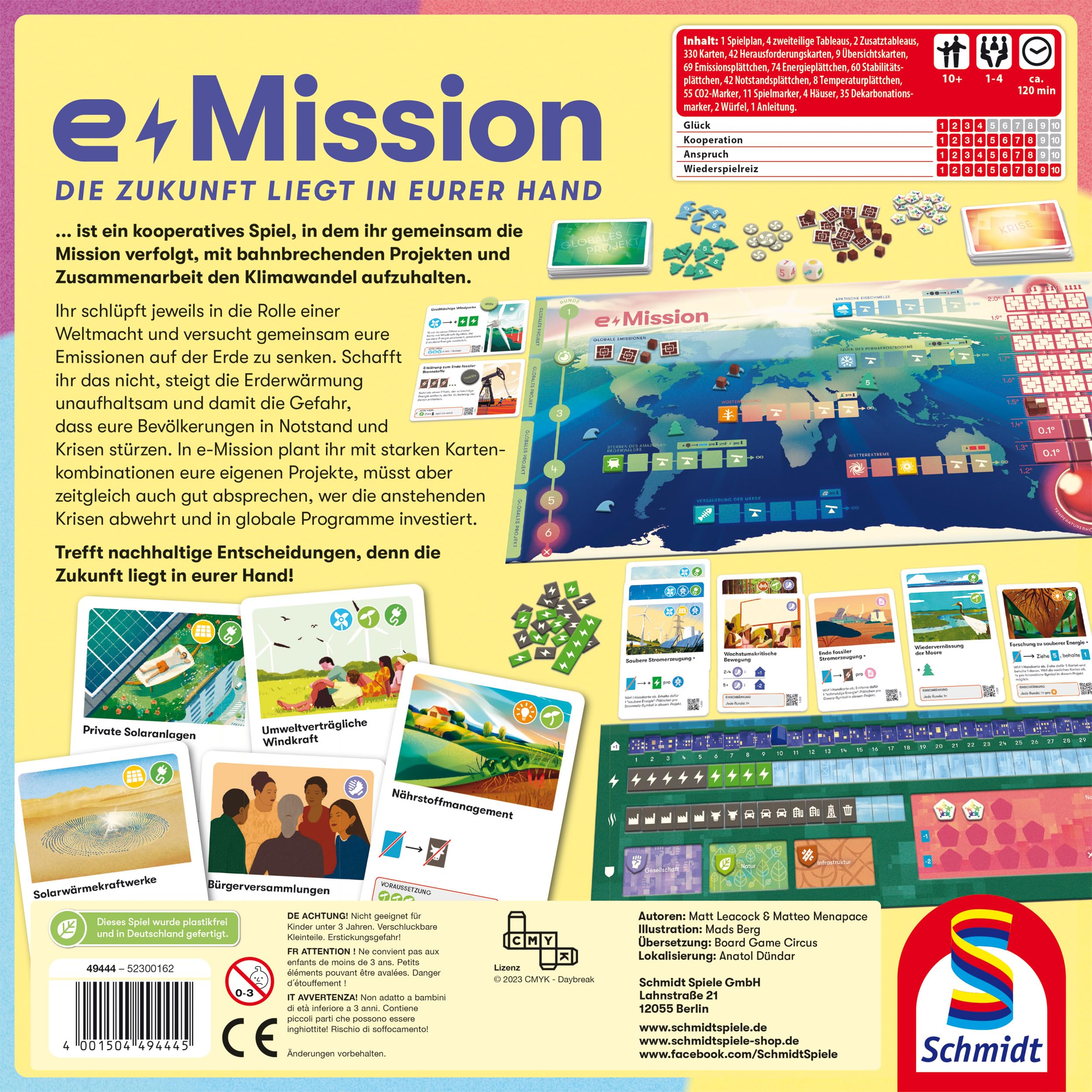 schmidt-spiele-e-mission-49444-brettspiel-kennerspiel-2024 image 2