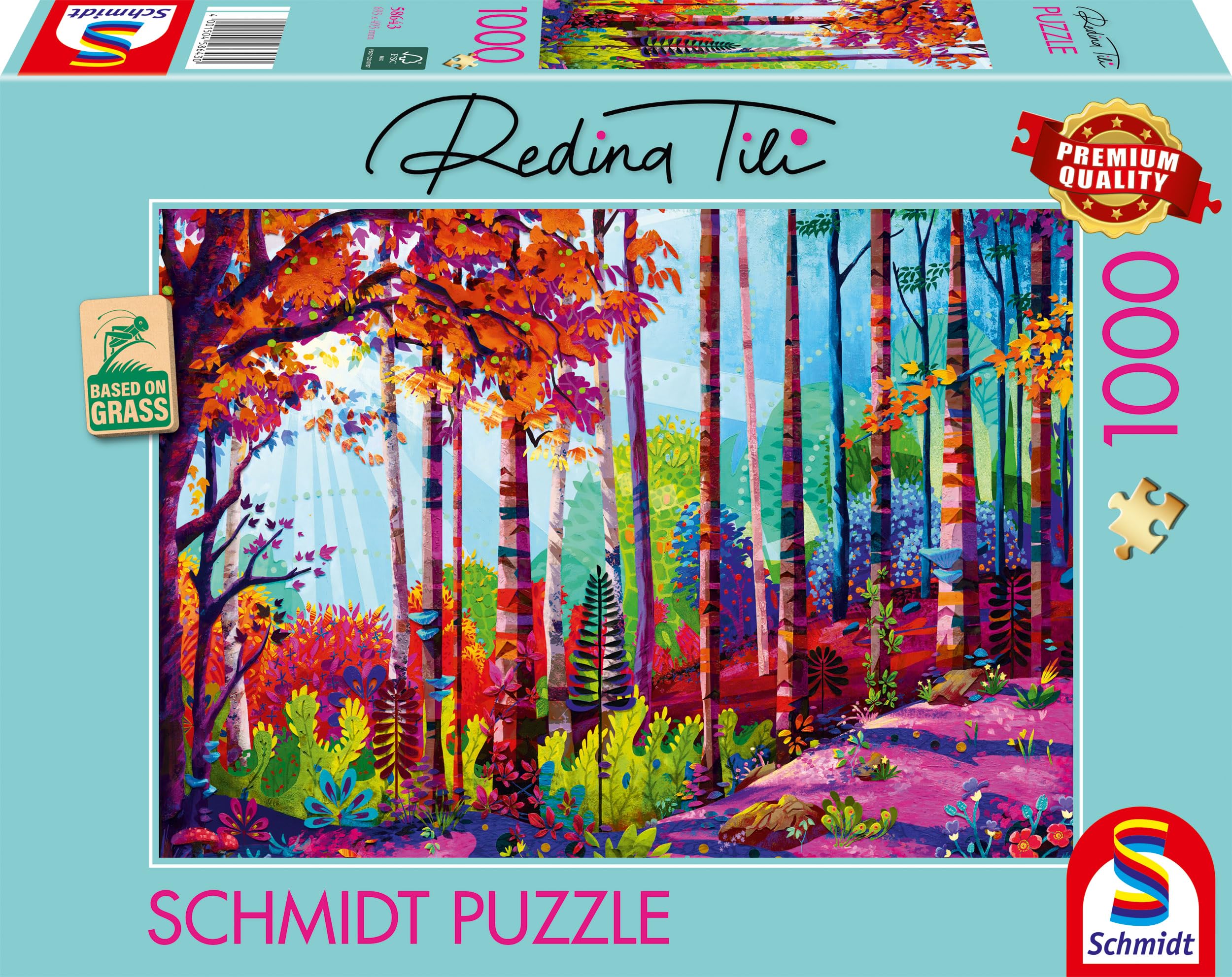 schmidt-spiele-thomas-kinkade-im-herzen-des-waldes-1000-teile-puzzle image 4