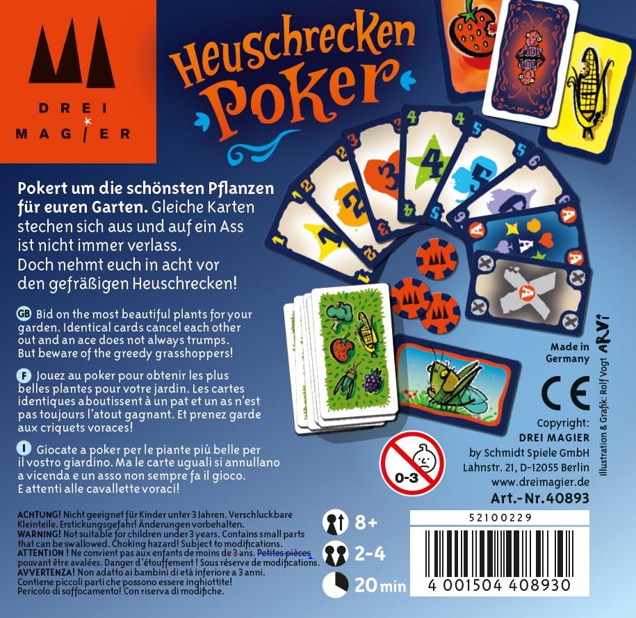schmidt-spiele-kakerlakenpoker-heuschrecken-poker-kartenspiel-2-4-spieler image 5
