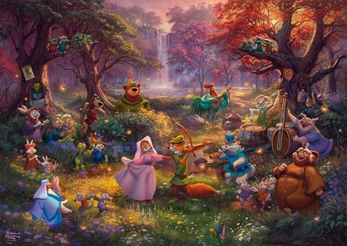 schmidt-thomas-kinkade-disney-robin-hood-puzzle-1000-teile image 8