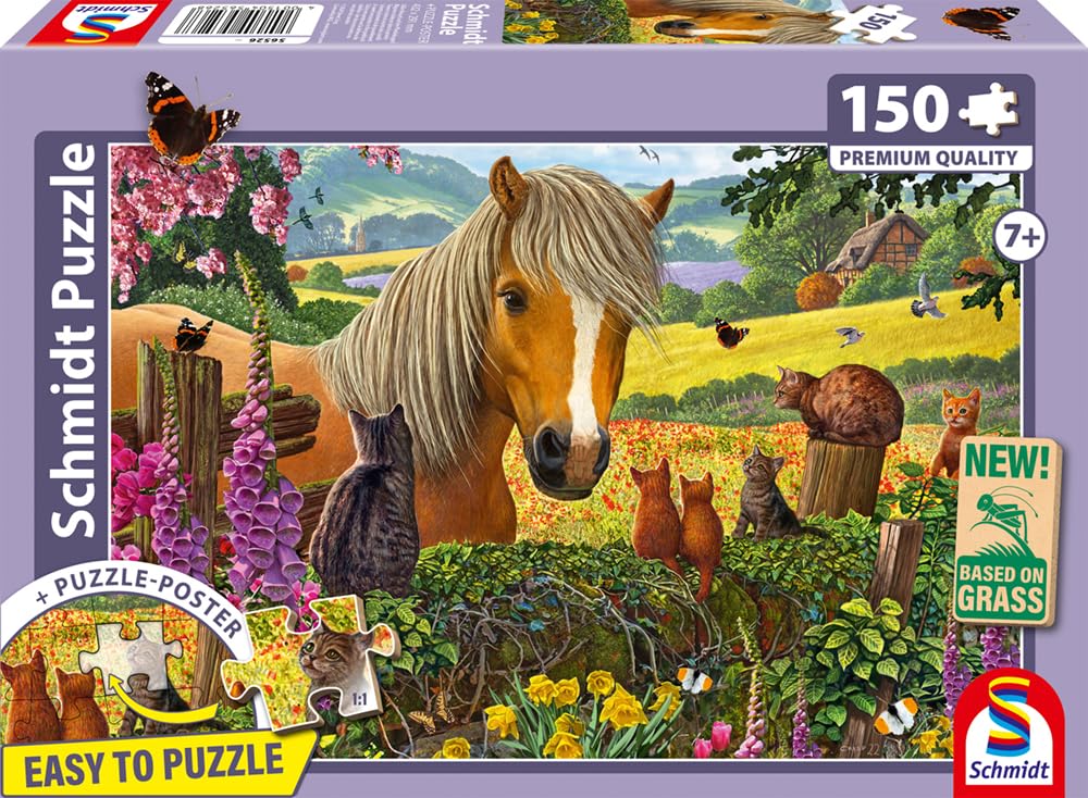 schmidt-spiele-56526-pferdekoppel-kinderpuzzle-150-teile-ab-7j image 4