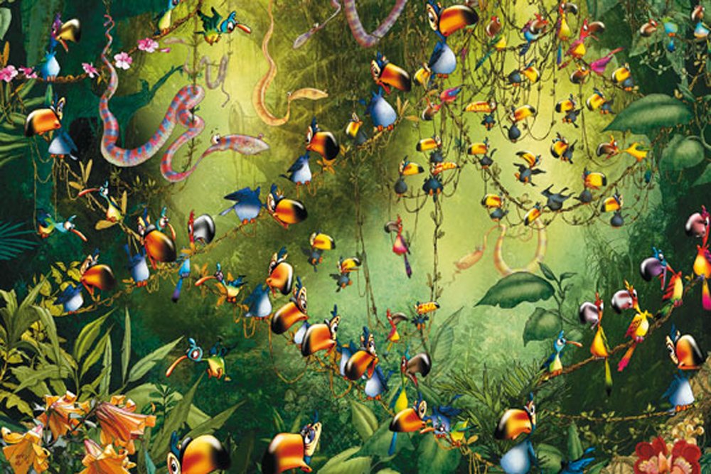 piatnik-5491-tukan-im-dschungel-puzzle-1000-teile image 3