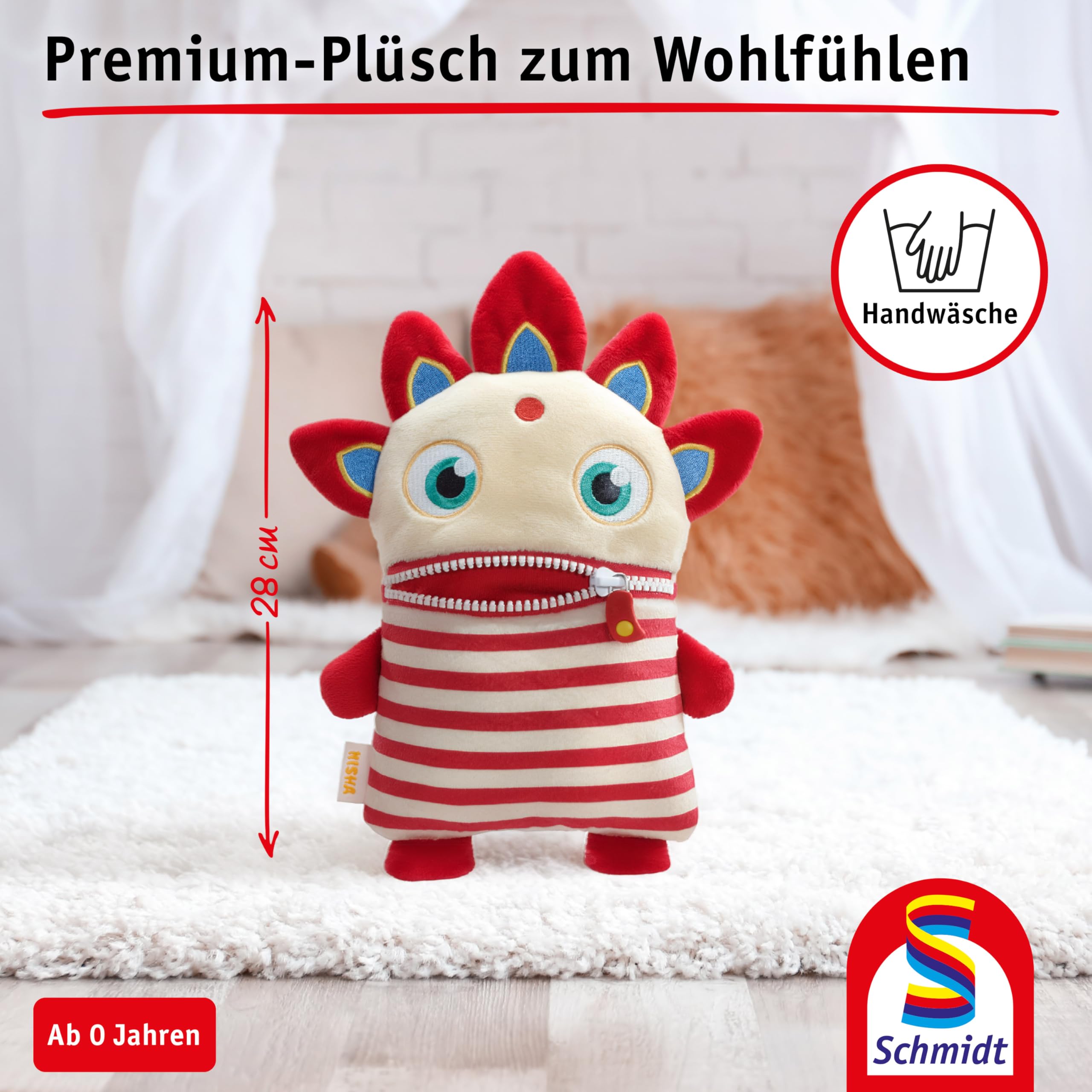 schmidt-spiele-sorgenfresser-nisha-42658-pl-schfigur-28-cm-mit-rei-verschluss image 6