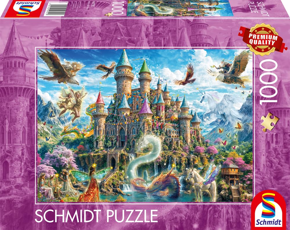 schmidt-thomas-kinkade-m-rchenschloss-puzzle-1000-teile image 4