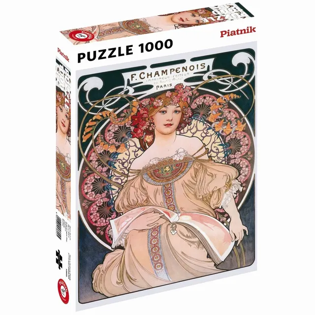 piatnik-mucha-tr-umerei-5360-puzzle-1000-teile-vintage image 1
