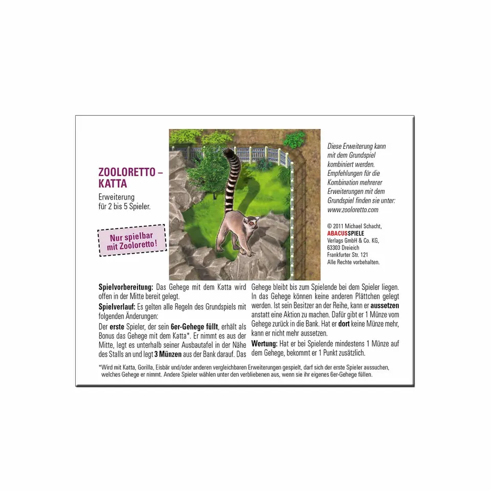 abacusspiele-zooloretto-katta-goodie-erweiterung-tierpl-ttchen image 1