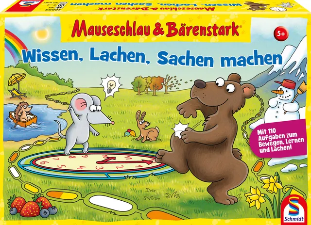 schmidt-spiele-classic-line-mauseschlau-b-renstark-kinderspiel-ab-5-jahren image 1