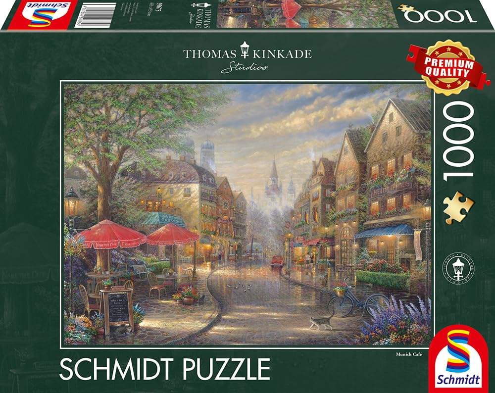 schmidt-spiele-thomas-kinkade-59675-cafe-m-nchen-puzzle-1000 image 4