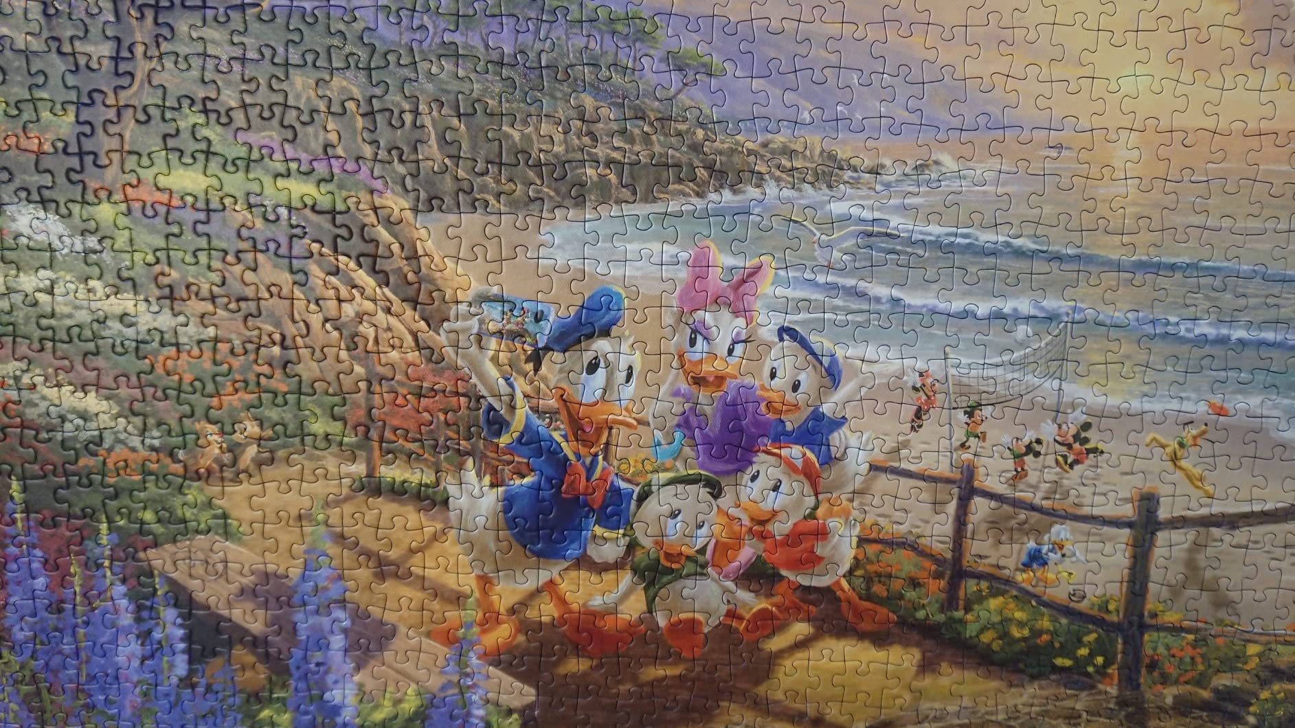 Schönes Strandmotiv