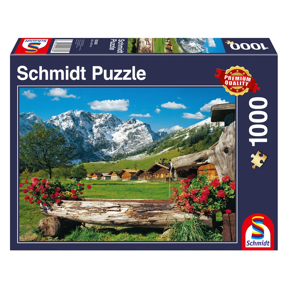 schmidt-blick-ins-bergidyll-puzzle-1000-teile-landschaft-ab-12 image 1