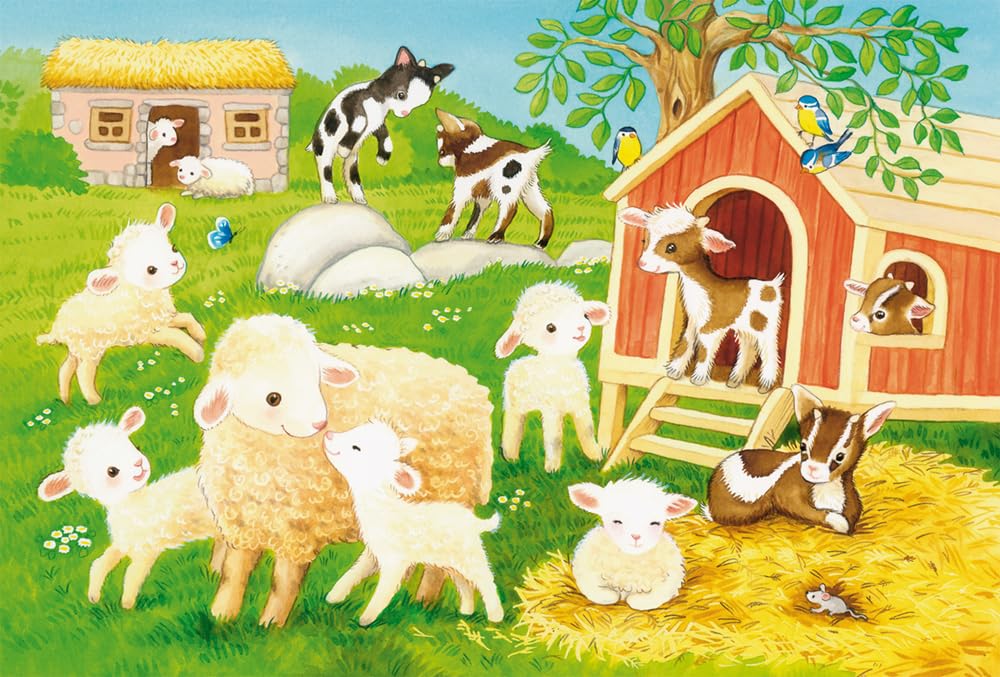 schmidt-thomas-kinkade-niedliche-haustiere-kinderpuzzle-3x24 image 4