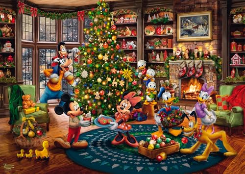 schmidt-thomas-kinkade-mickey-minnie-puzzle-1000-teile image 5