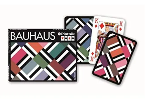 piatnik-2384-bauhausdesign-spielkarten-doppelspiel-2x55 image 1