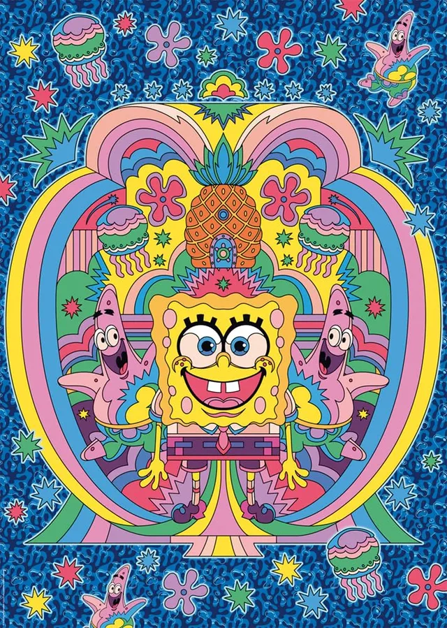 schmidt-thomas-kinkade-58588-spongebob-puzzle-1000-teile image 1