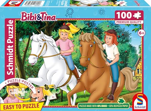 schmidt-bibi-tina-sommerausritt-kinderpuzzle-100-teile image 5